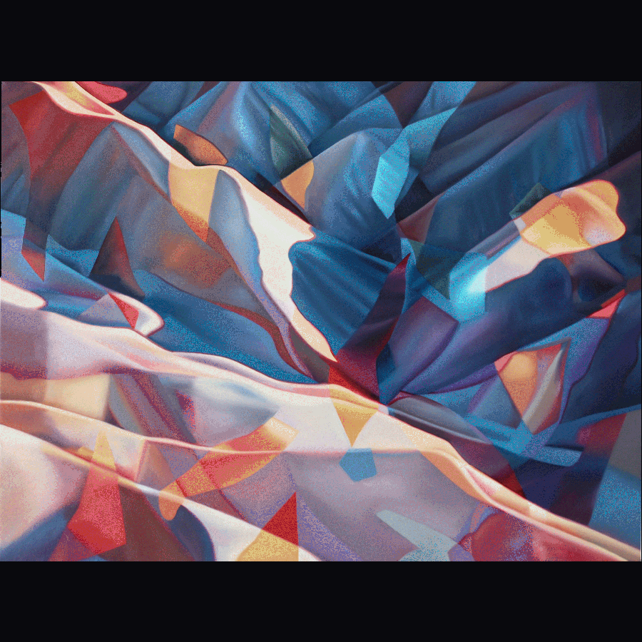 Artist Anna Elise Johnson Mountain Painting