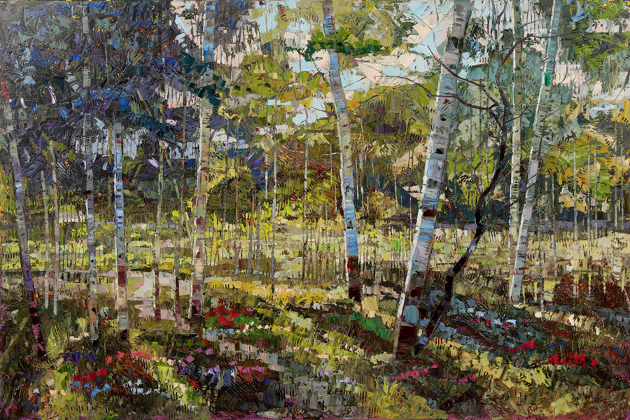 Exuberance robert moore landscape painting