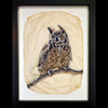 Into The Wind gampi photo print in black frame by Pete Zaluzec