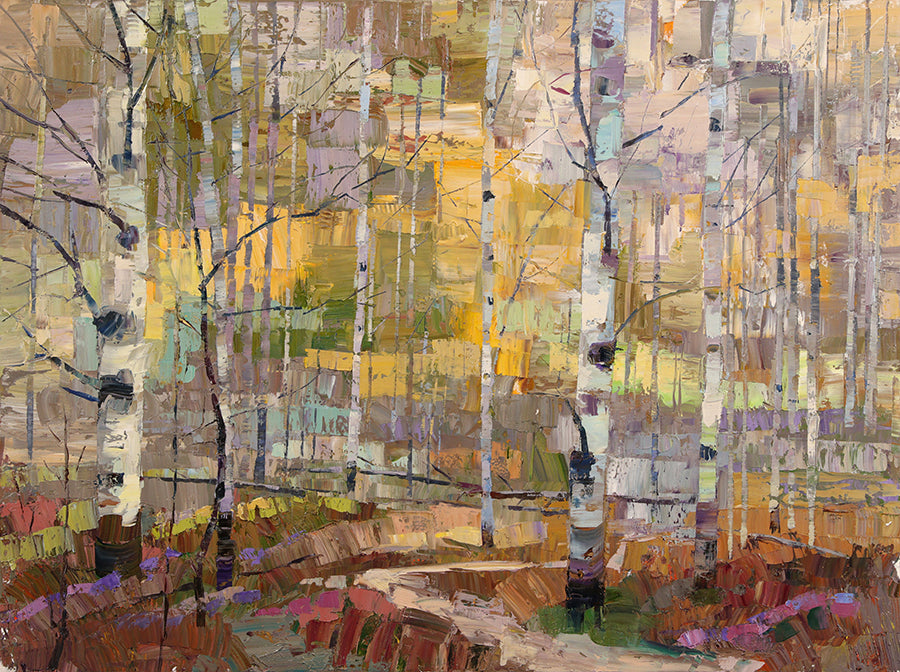 Invitation oil painting artist Robert Moore