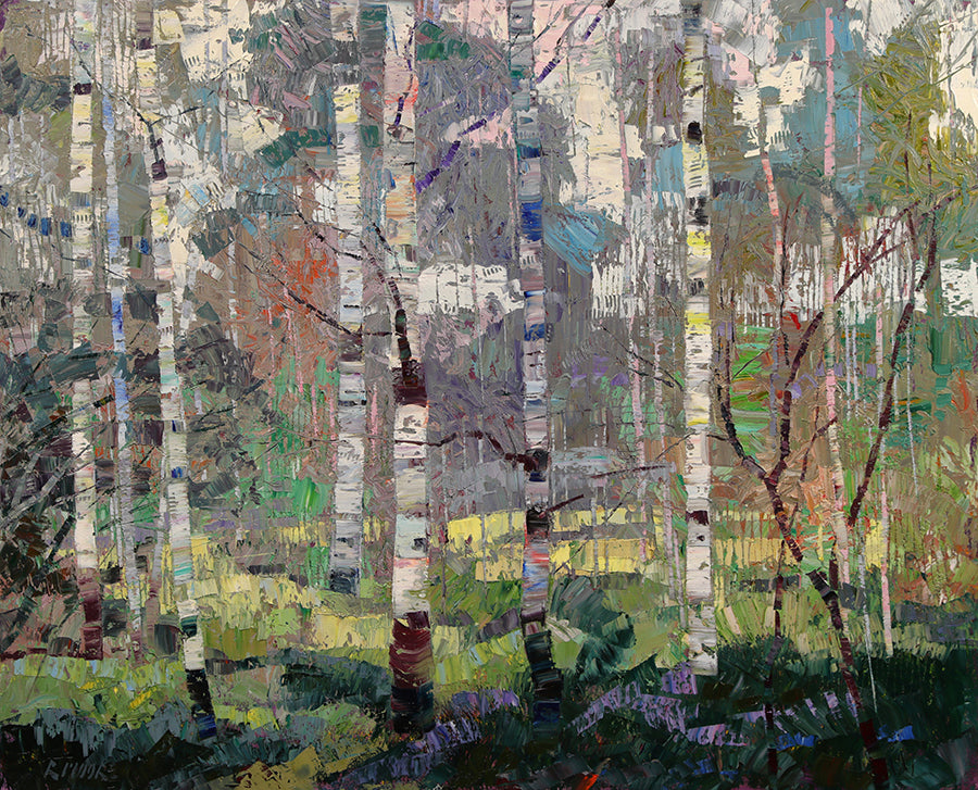 Lost by Choice oil painting artist Robert Moore