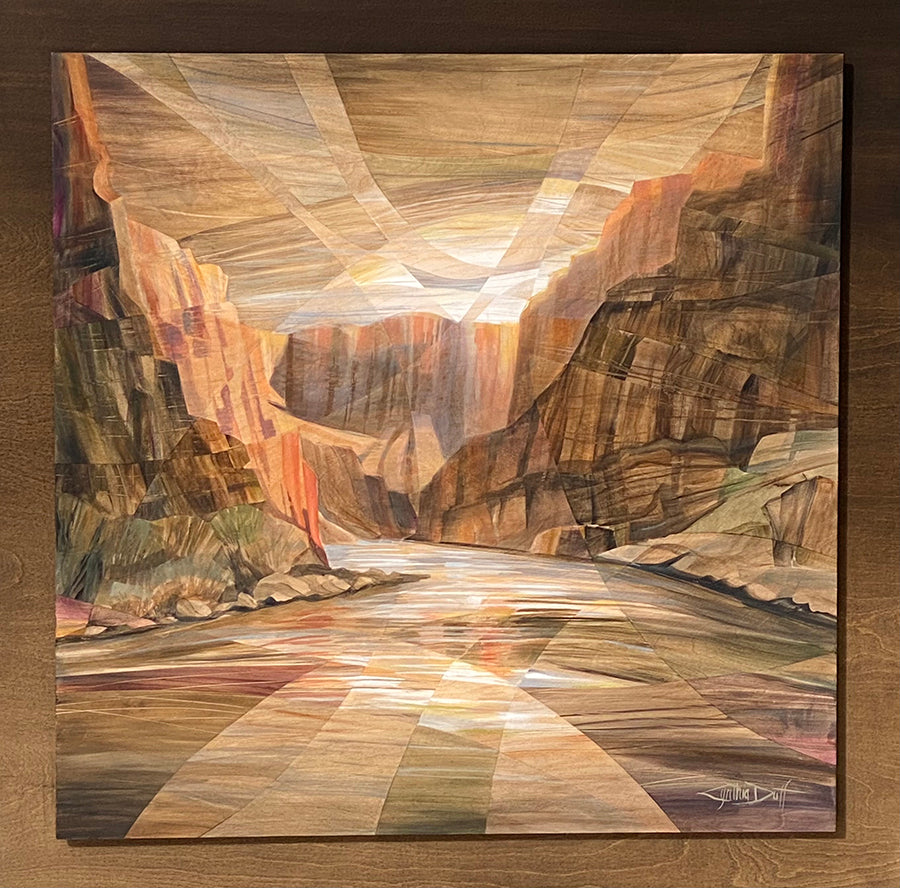 Oracle artist Cynthia Duff
