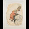 Rocky Decent gampi photo print in white frame created by Pete Zaluzec