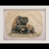 Sitting Bull gampi photo print by Pete Zaluzec