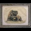 Sitting Bull gampi photo print by Pete Zaluzec