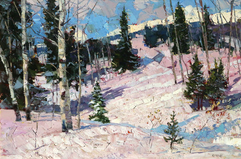 Snowy Hillside