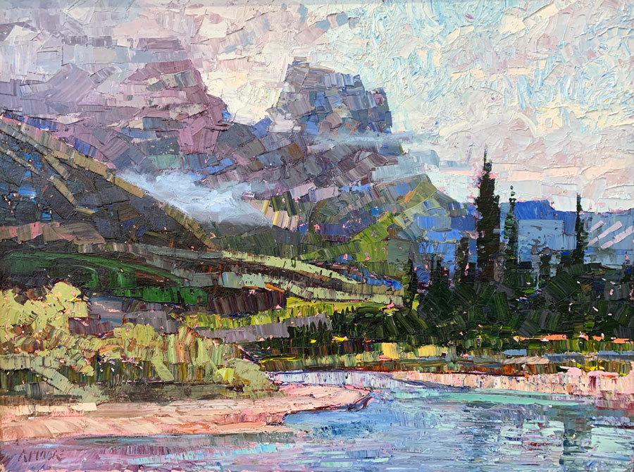 summer in the mountains artist robert moore