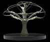 Tree of Life sculpture hoops and rings by artist Clay Enoch