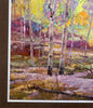 early snow detailed image of painting by artist Robert Moore