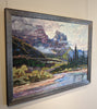 summer in the mountains framed robert moore painting