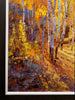 Sunlight Brilliance original oil on canvas painting framed by artist robert moore