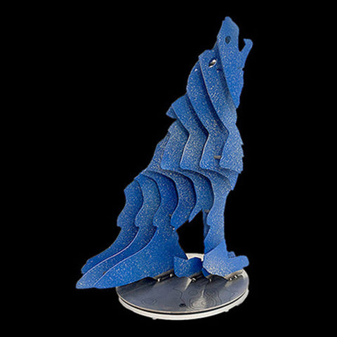 Coyote-Trout-stainless-sculptor-Joe-Norman