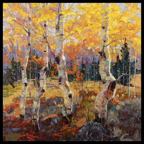 Artist-Robert-Moore-Art-for-Sale-Impressionist-Landscape-Painter-Impessionism-Aspens