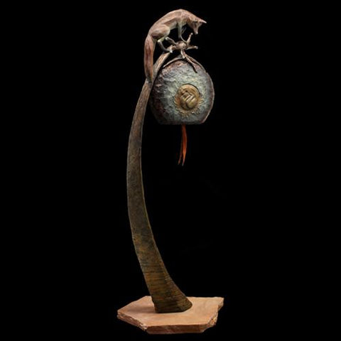 Artist-James-G-Moore-Art-Bronze-Sculptures-Wildlife-Bells-Vessels