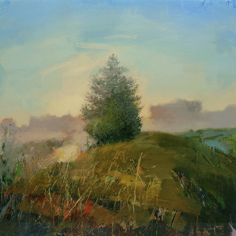 Observer-yury-darashkevich-impressionistic-landscape-painting