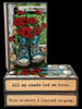 304 Journey Spiritile with Flowers in Shoes by Houston Llew Spiritiles