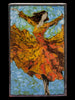 306-beginning-spritile-houston-llew-spiritiles-front-Artistic depiction of a dancer with a colorful dress against a textured background