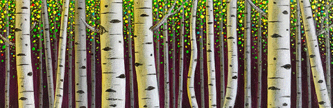 Aspens in the Red