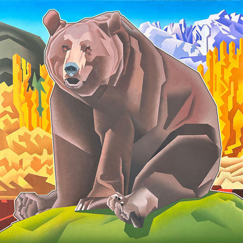 Bear with Aspens