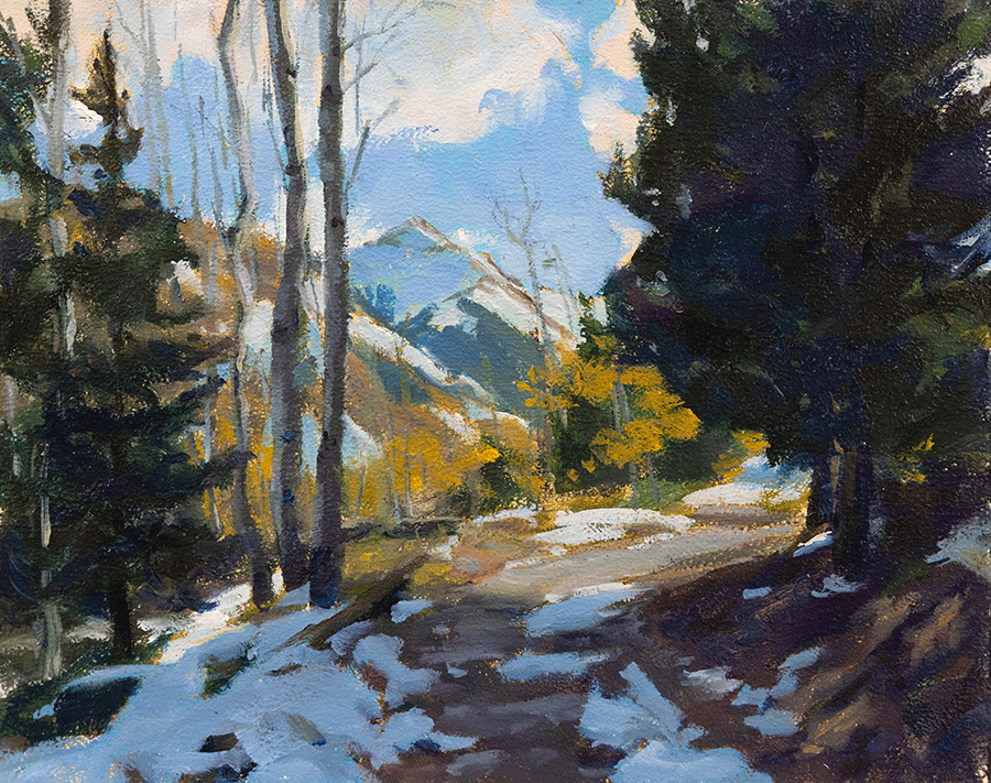 Fall's-First-Snow-(study)-Robbie-Moore