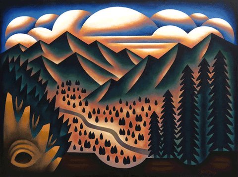 High Mountain Meditation