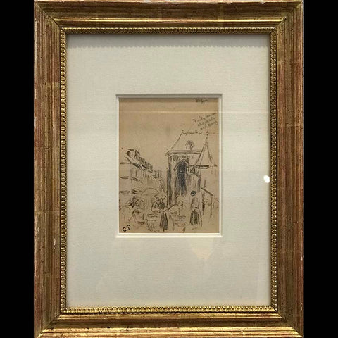 Camille Pissarro - Marche A Dieppe