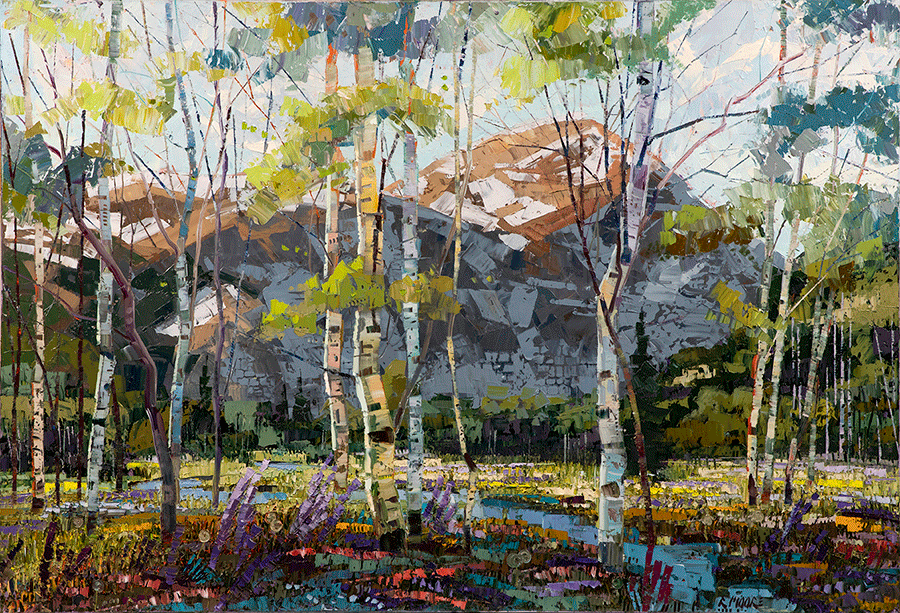 Meadow-Views-artist-Robert-Moore-mountains-aspens