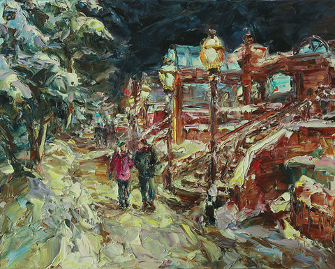 Night Stroll Through Breckenridge