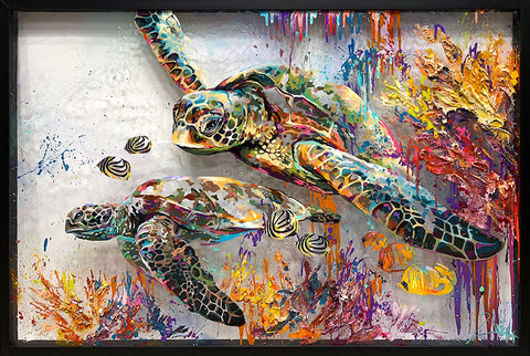 Peeking Through the Corals