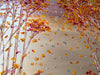 Radian-Grove-Artist-Pamela-Sukhum-Artistic depiction of trees with autumn foliage