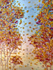Radian-Grove-Artist-Pamela-Sukhum-Artistic depiction of trees with autumn foliage