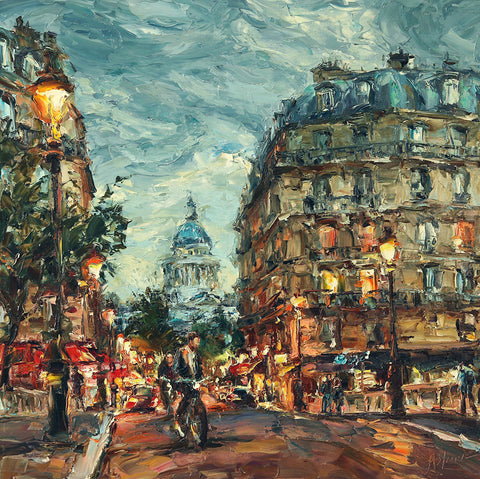 Riding Through the Streets of Paris