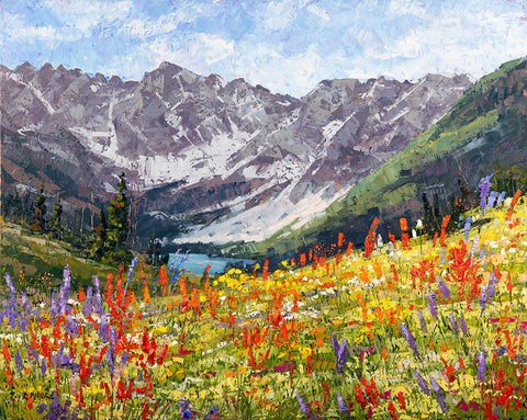 Wildflower Hillside