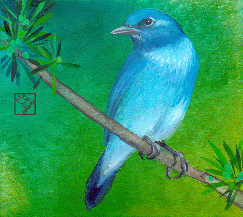 Attitude in Blue