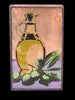 Glass on copper Fruit of Life Houston Llew spiritile