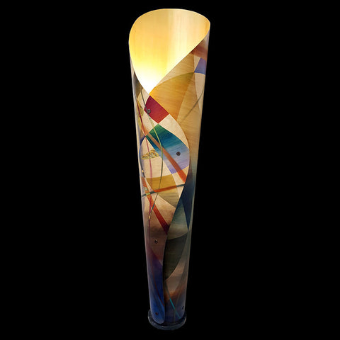 60" Wood Lamp