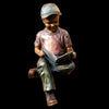 Adventure Tales bronze sculpture by artist Marianne Caroselli