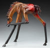 Itchy bronze horse sculpture by Colorado artist Alex Alvis