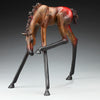 Itchy bronze horse sculpture by Colorado artist Alex Alvis