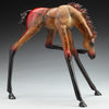 Itchy bronze horse sculpture by Colorado artist Alex Alvis
