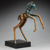 Leap bronze horse sculpture by Colorado artist Alex Alvis