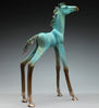 Look bronze horse sculpture by Colorado artist Alex Alvis