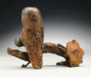 bronze owl sculpture by Colorado artist Alex Alvis