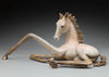 Relax bronze horse sculpture by Colorado artist Alex Alvis