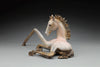 Relax bronze horse sculpture by Colorado artist Alex Alvis