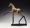 Step bronze horse sculpture by Colorado artist Alex Alvis