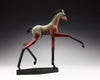 Step bronze horse sculpture by Colorado artist Alex Alvis