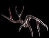 hadn blown glass antlers by artist jared and nicole davis