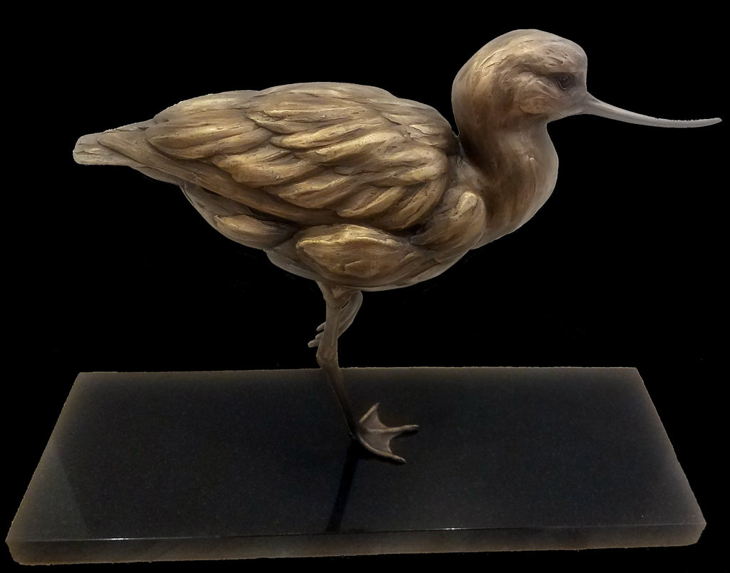 Avocent Realist Bird Sculpture by Gampi Artist Pete Zaluzec