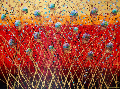 Bamboo Amongst Oaks 54x72